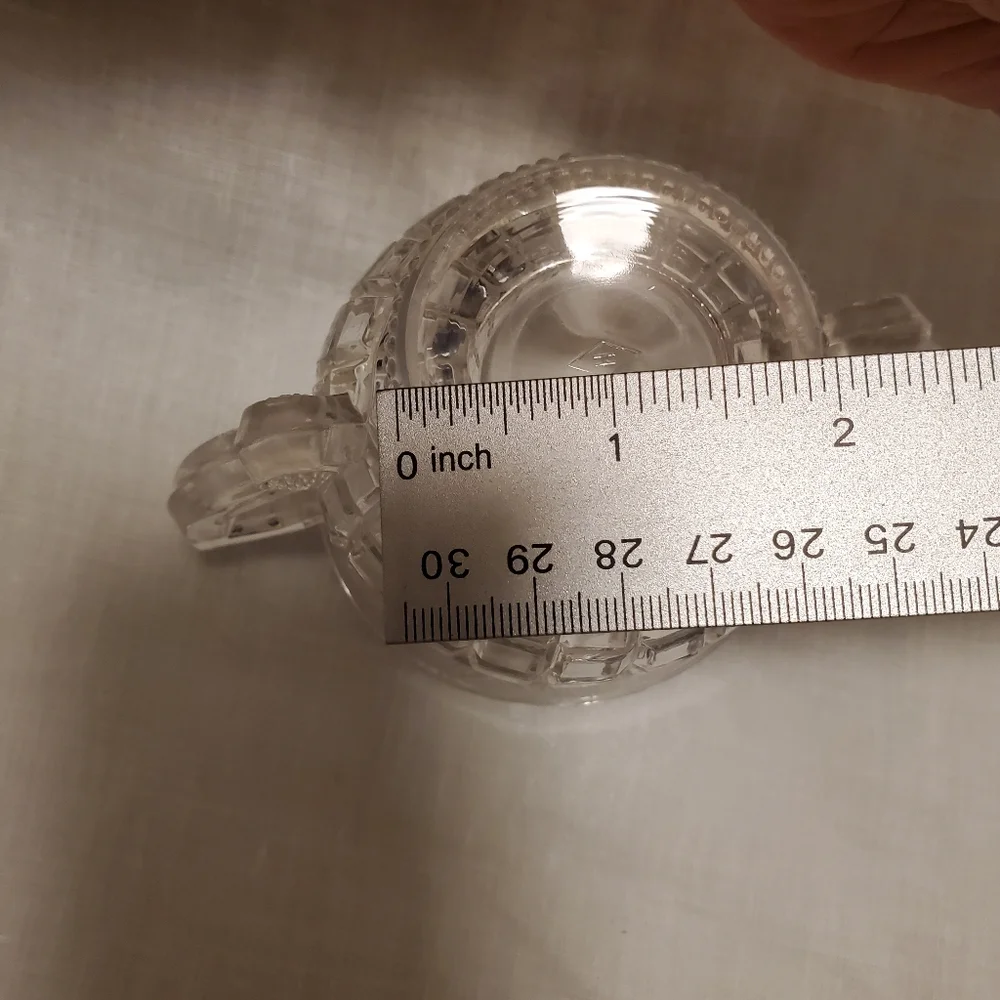 Heisey Victorian Pattern Open Sugar Bowl